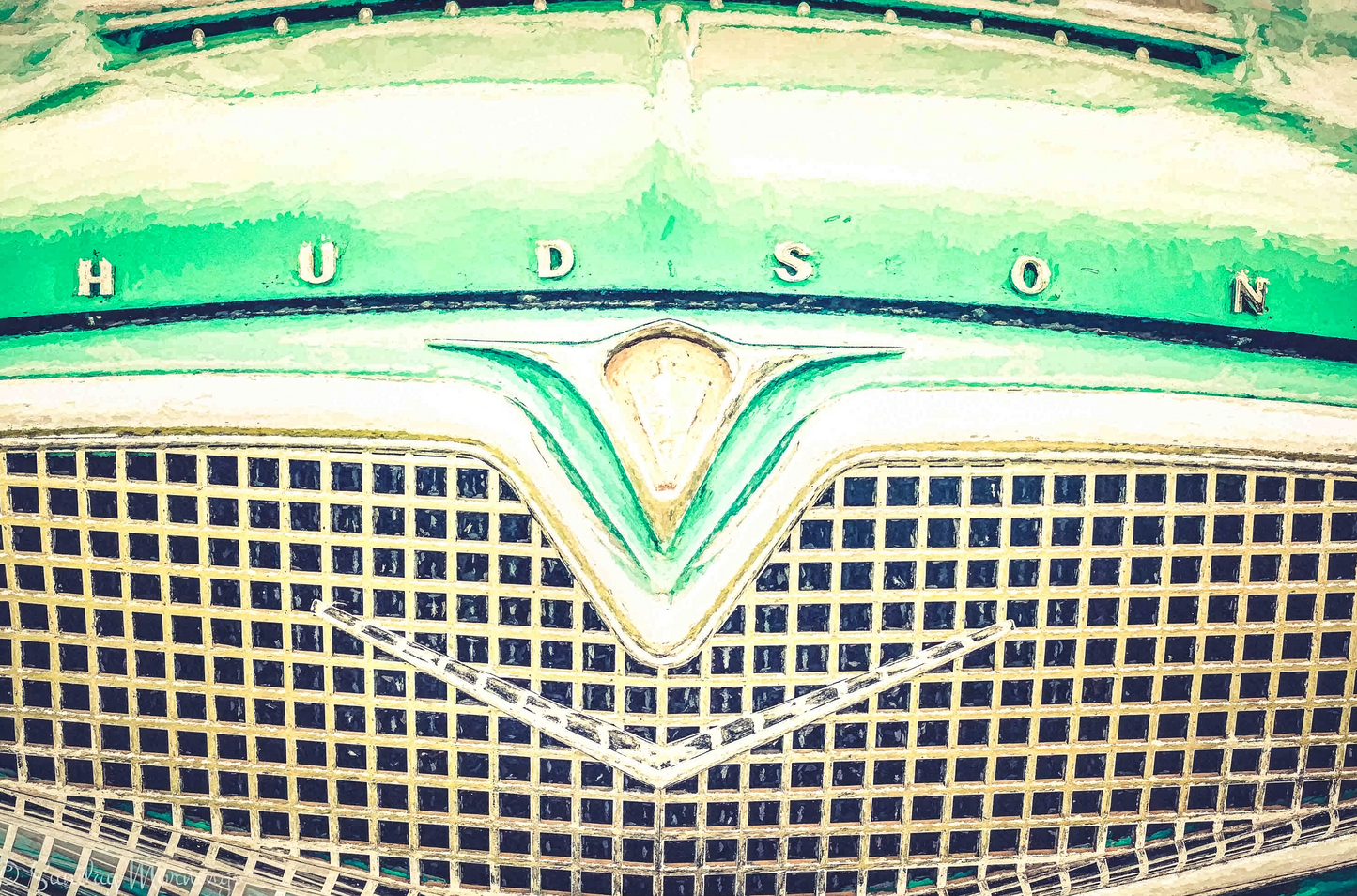 Grille of My Dreams | Vintage Hudson Classic Car Photography | Automotive Fine Art | Retro Americana Wall Art Digital Download