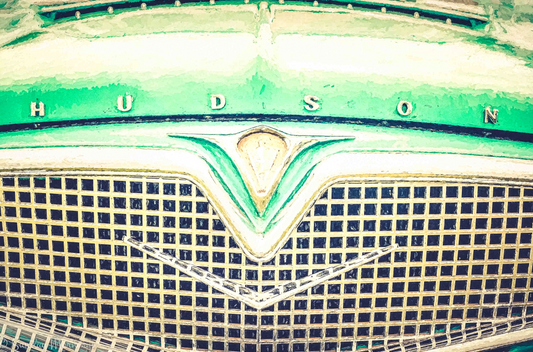 Grille of My Dreams | Vintage Hudson Classic Car Photography | Automotive Fine Art | Retro Americana Wall Art Digital Download