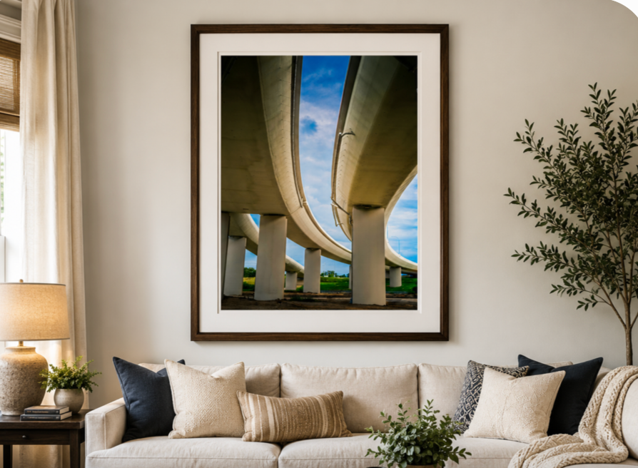 Converging Paths | St. Croix Crossing Bridge Fine Art Photography | Minnesota & Wisconsin Wall Art | Instant Digital Download