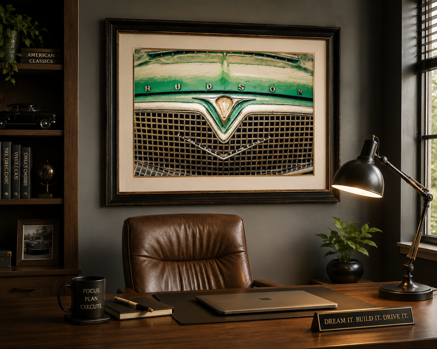 Grille of My Dreams | Vintage Hudson Classic Car Photography | Automotive Fine Art | Retro Americana Wall Art Digital Download