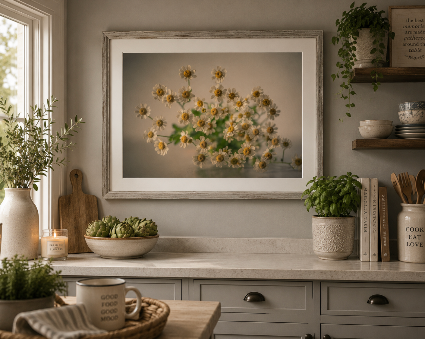Pinned Up | Daisy Fine Art Photography | Botanical Floral Wall Art | Original Flower Photography Digital Download
